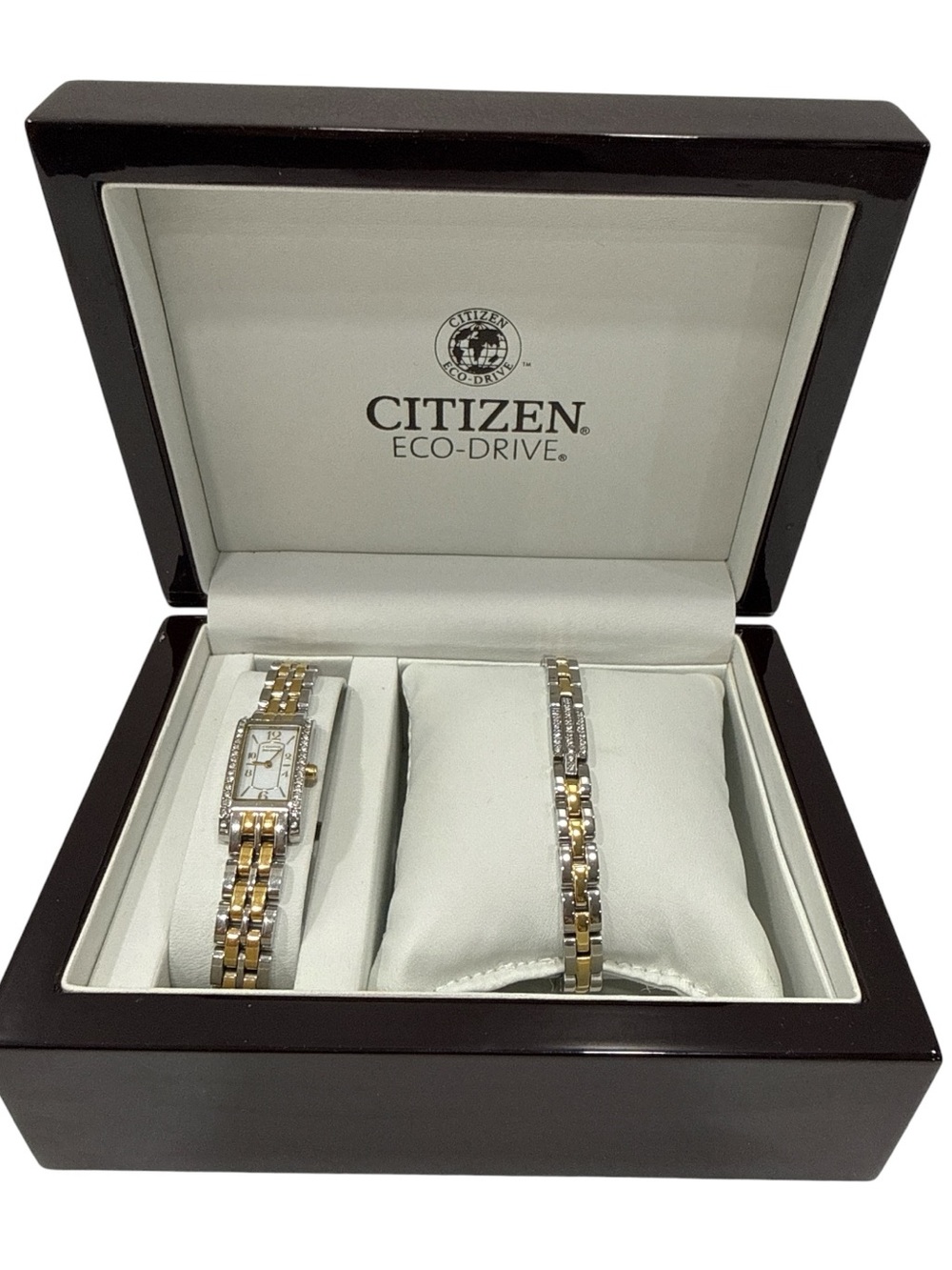 Citizen ECO-DRIVE Two-Tone Ladies Watch and Matching Bracelet - Gold & Silver